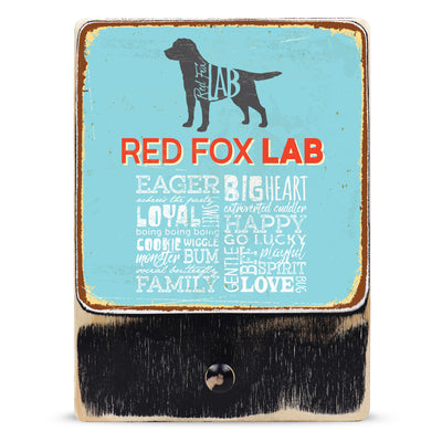 red fox lab leash hanger